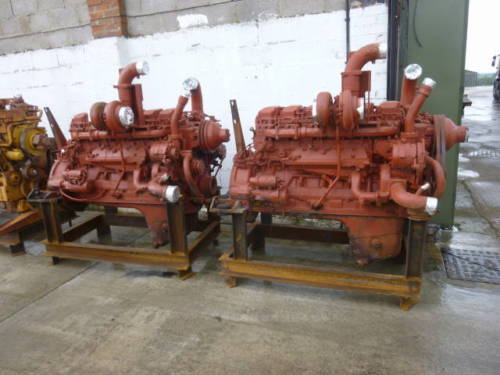 Komatsu SD140 diesel engine, stock 10226