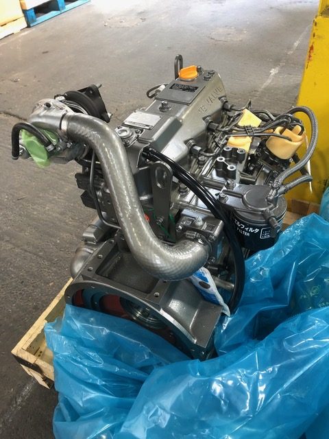 Yanmar 4TNV84-T diesel engine, stock 10257